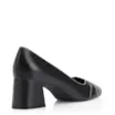 Scarpin Tressê Couro Preto - imagem 4