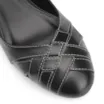 Scarpin Tressê Couro Preto - imagem 7