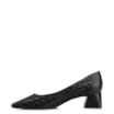 Scarpin Tressê Couro Preto - imagem 5