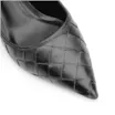 Scarpin Tressê Couro Preto - imagem 6