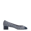 Scarpin Tweed Azul/Verniz Azul - imagem 3