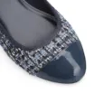 Scarpin Tweed Azul/Verniz Azul - imagem 7