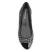 Scarpin Tweed Preto/Verniz Preto - imagem 5