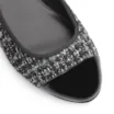 Scarpin Tweed Preto/Verniz Preto - imagem 6