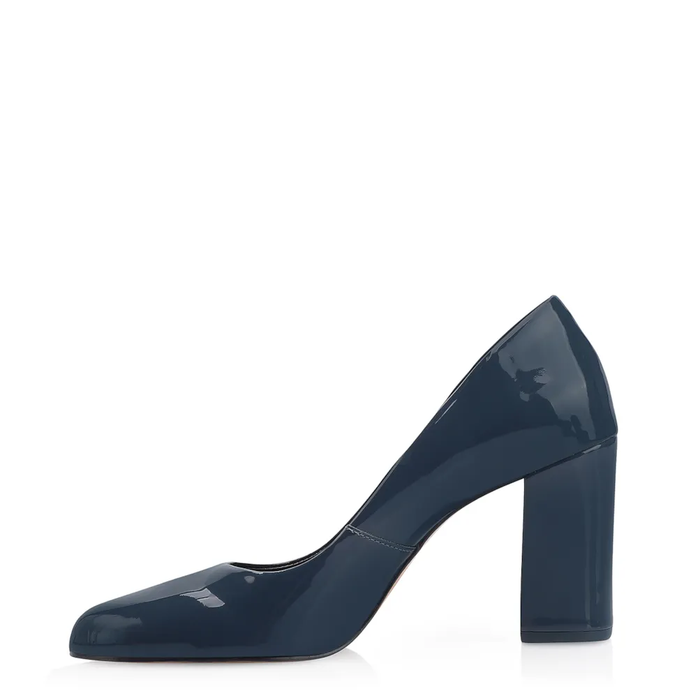 Scarpin Verniz Azul - imagem 4