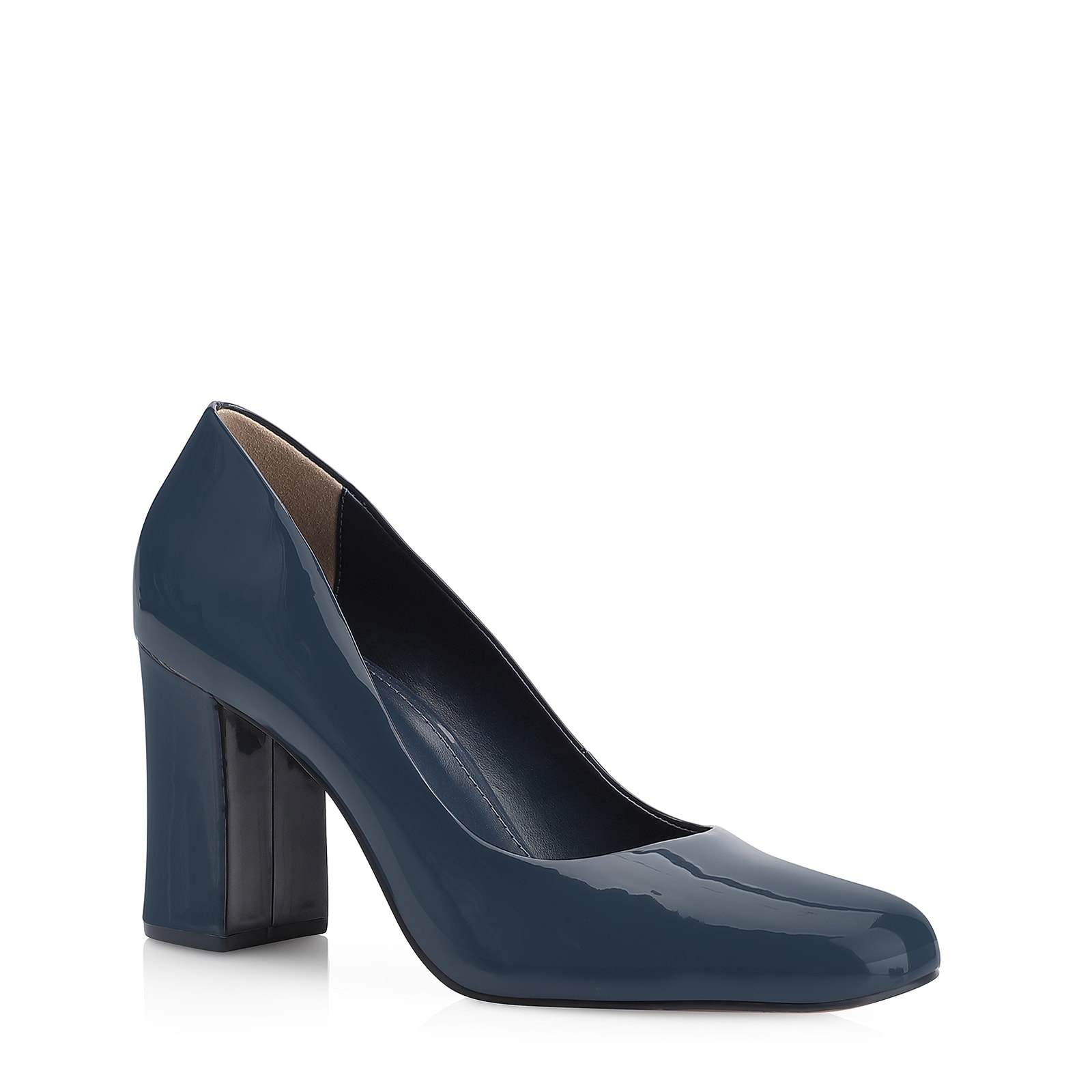 Scarpin Verniz Azul
