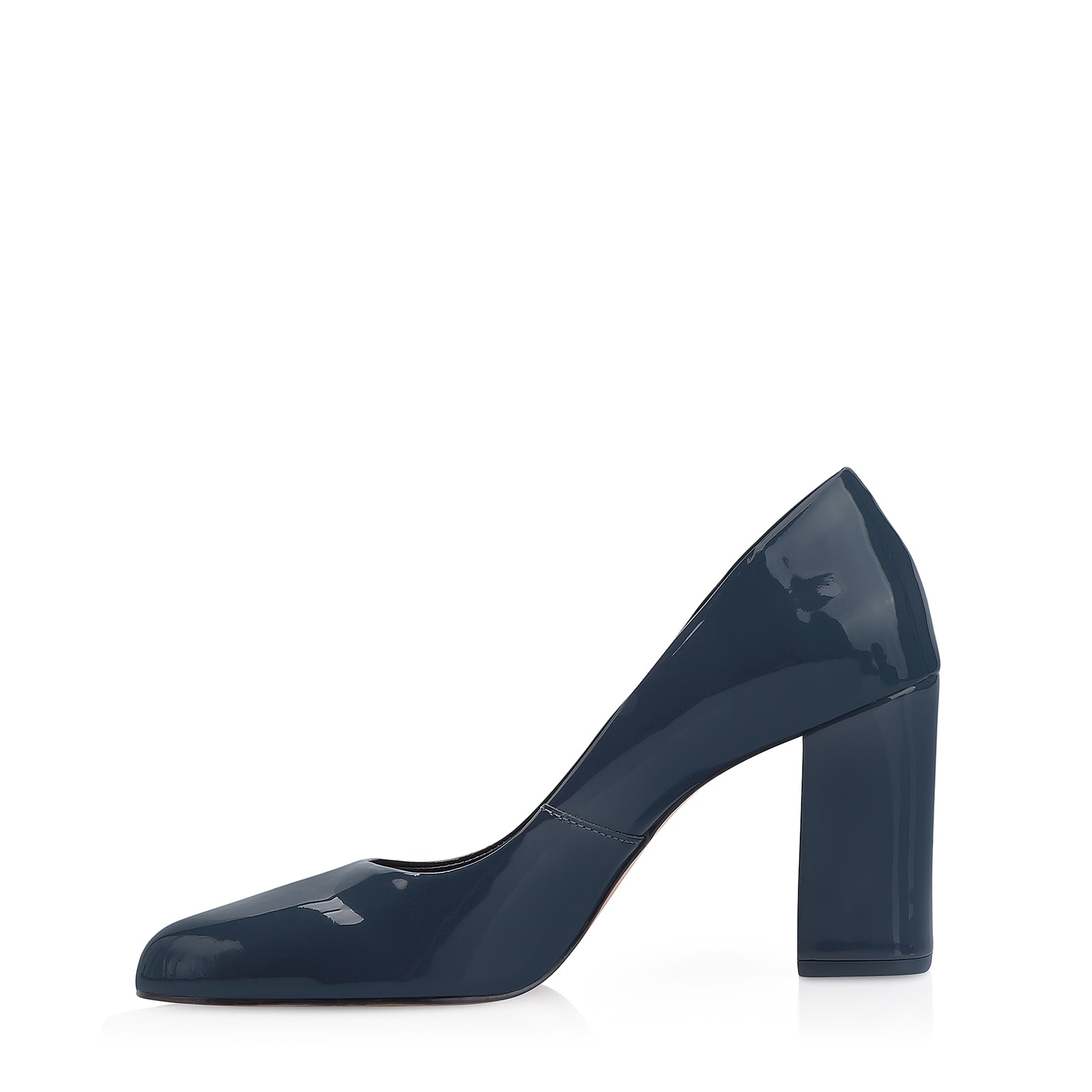 Scarpin Verniz Azul