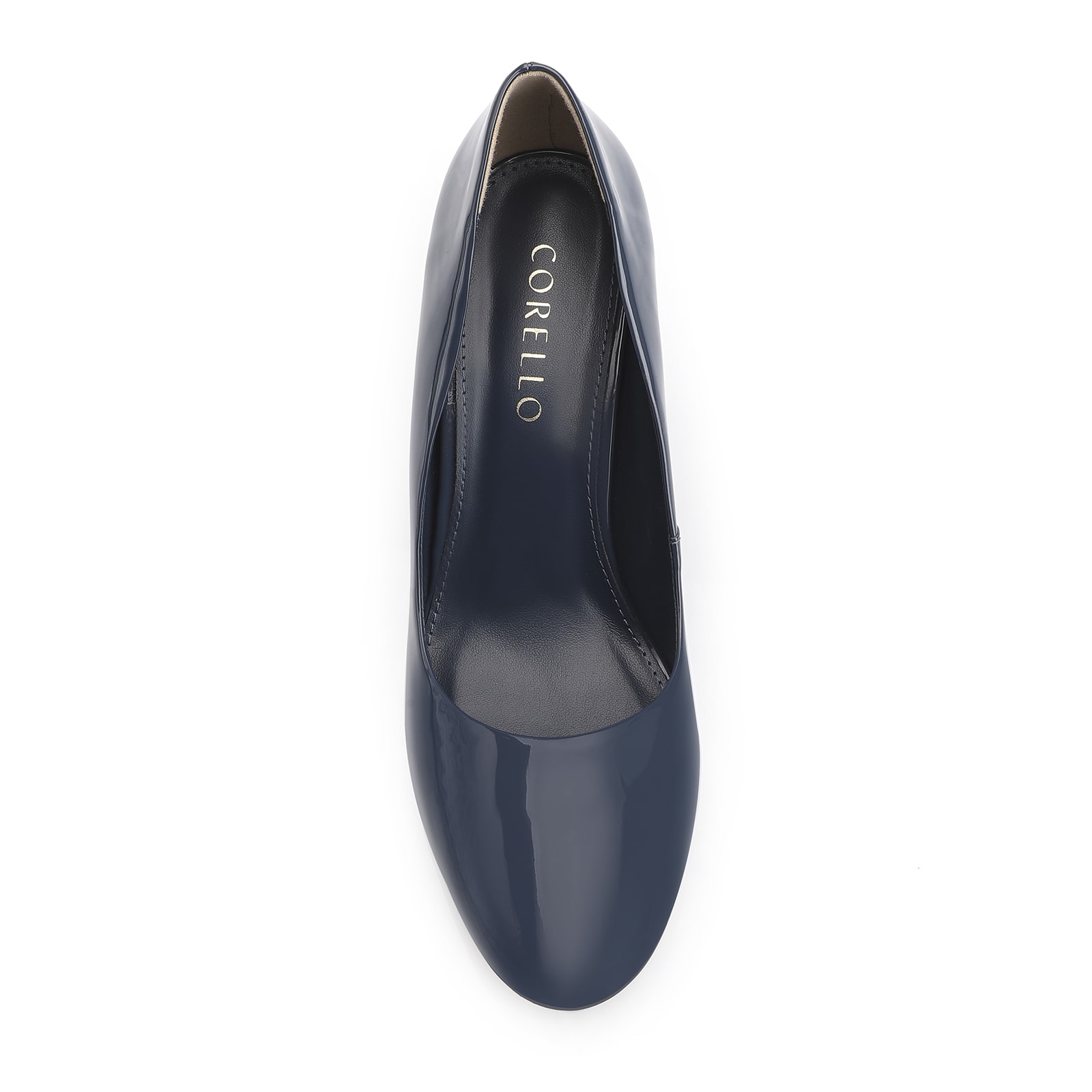 Scarpin Verniz Azul