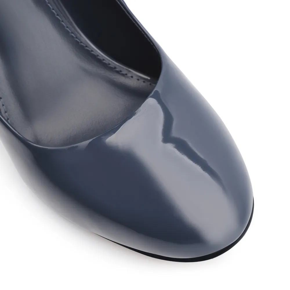 Scarpin Verniz Azul - imagem 6