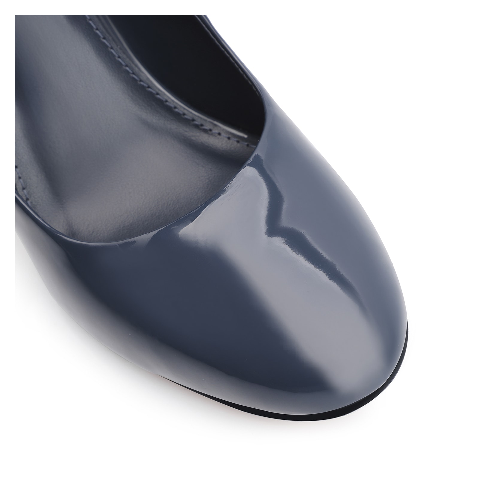 Scarpin Verniz Azul