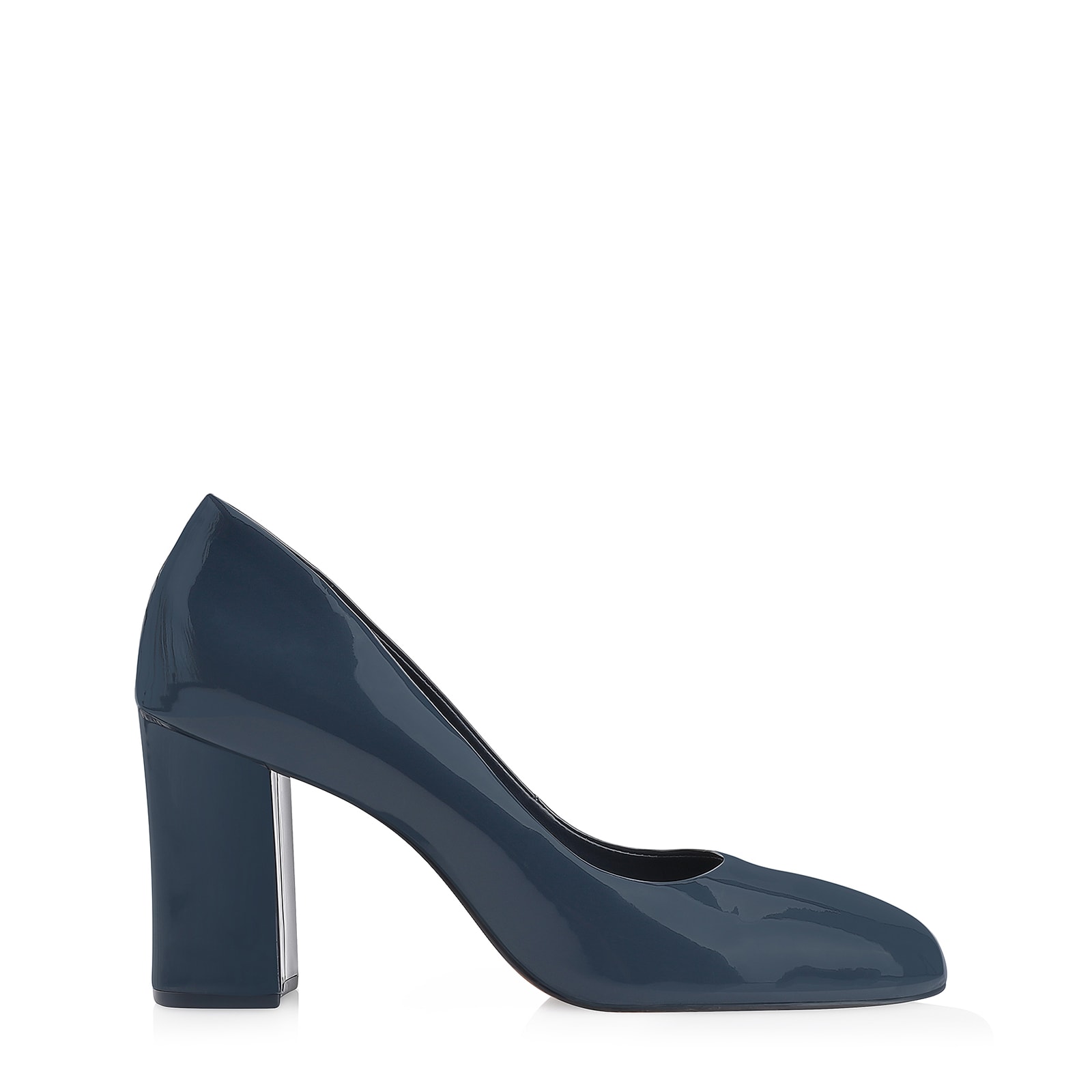 Scarpin Verniz Azul