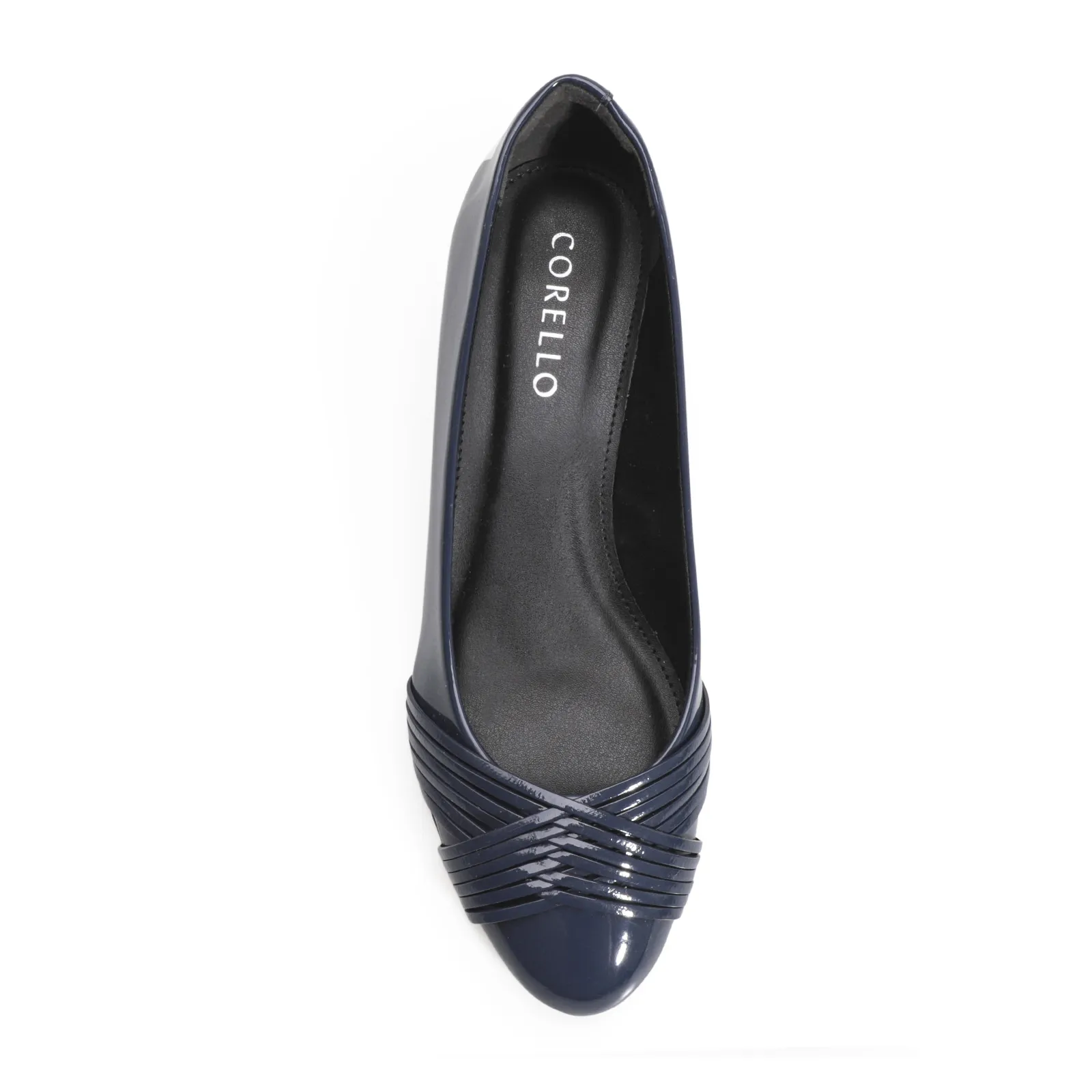 Scarpin Verniz Azul