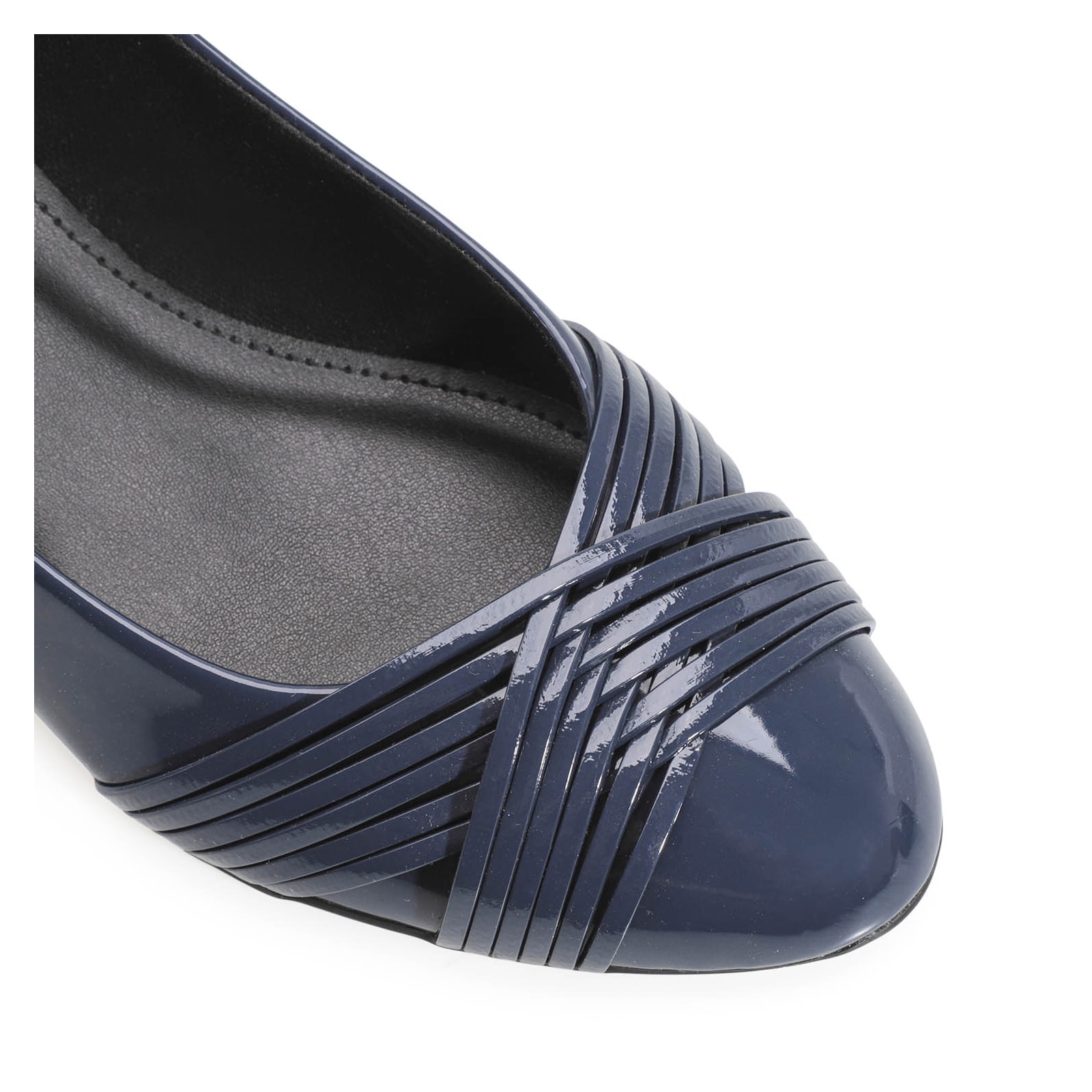 Scarpin Verniz Azul