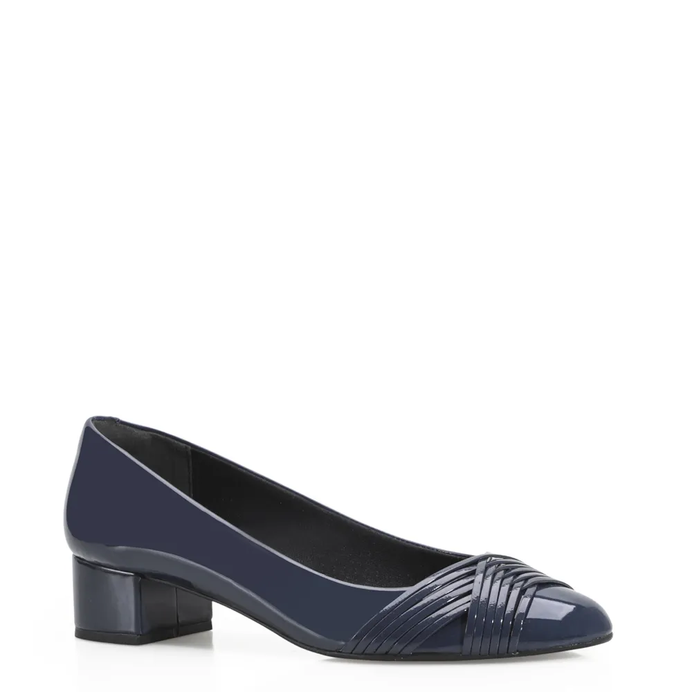 Scarpin Verniz Azul