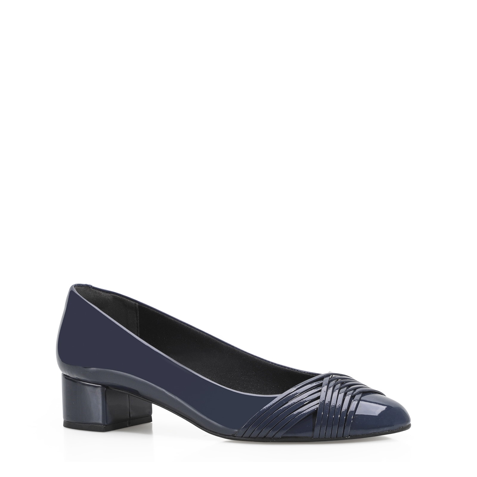 Scarpin Verniz Azul