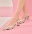 Scarpin Verniz Bege/Off White - imagem 2