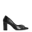 Scarpin Verniz/Croco Preto - imagem 3