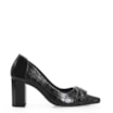 Scarpin Verniz/Croco Preto - imagem 3
