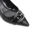 Scarpin Verniz/Croco Preto - imagem 7