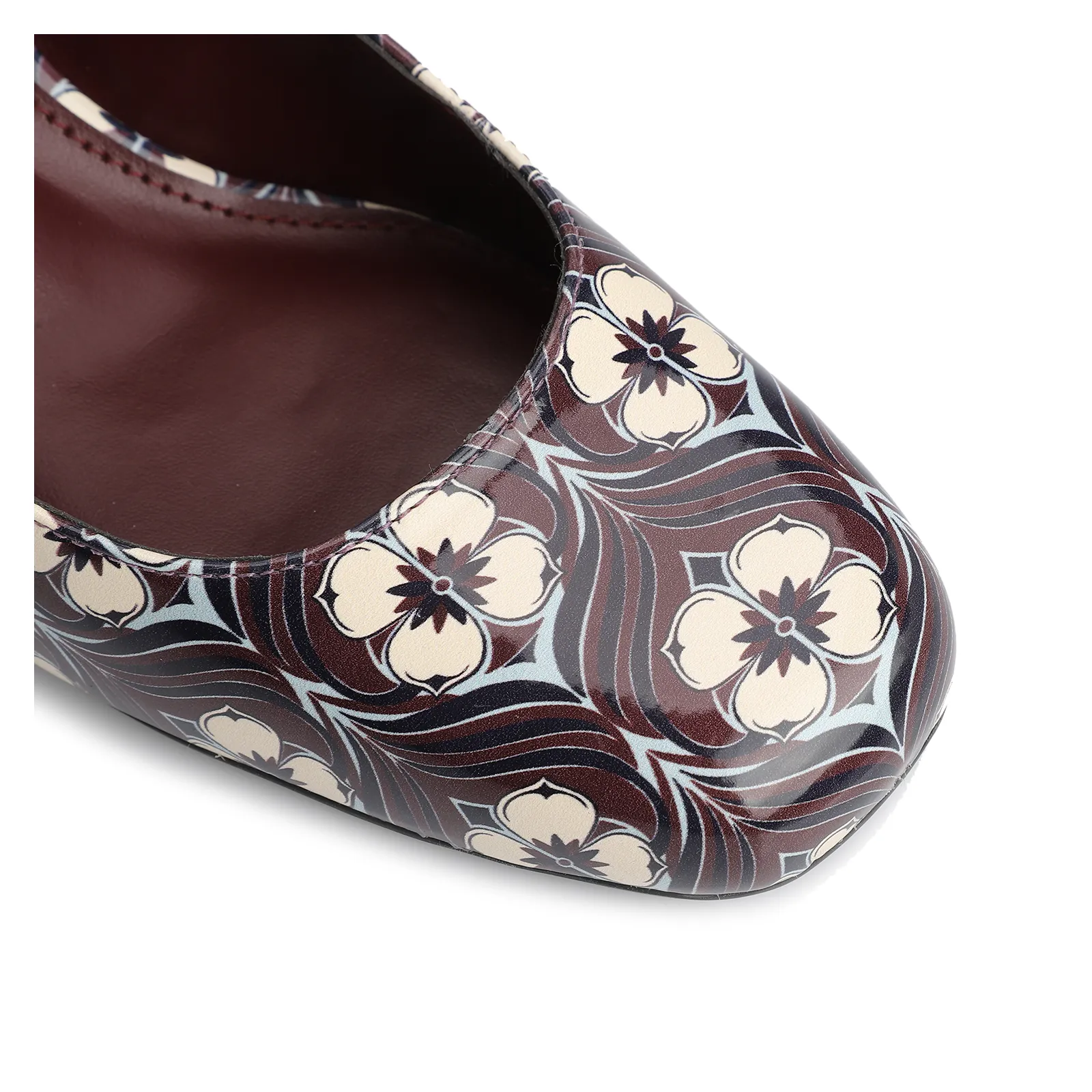 Scarpin Verniz Estampado
