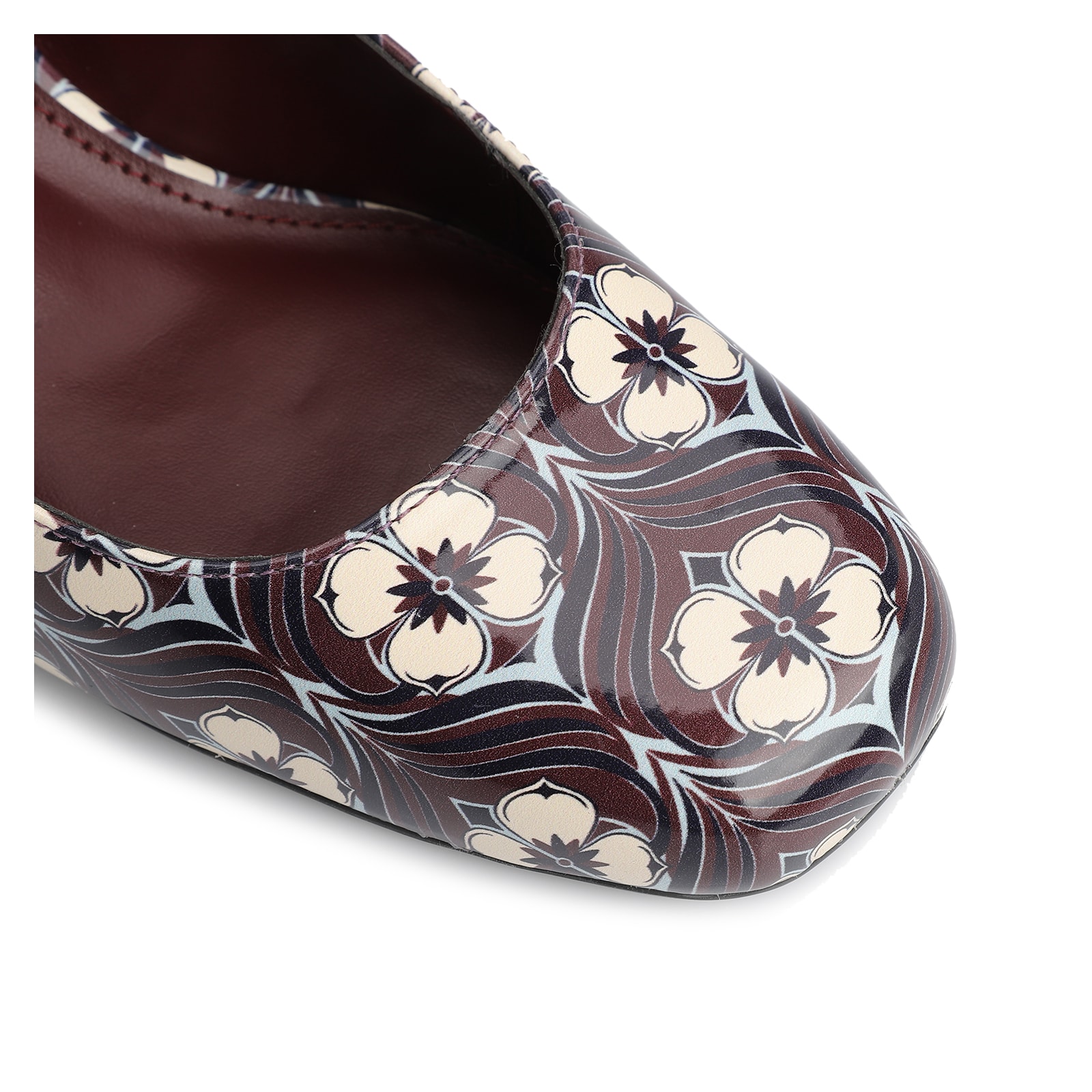 Scarpin Verniz Estampado