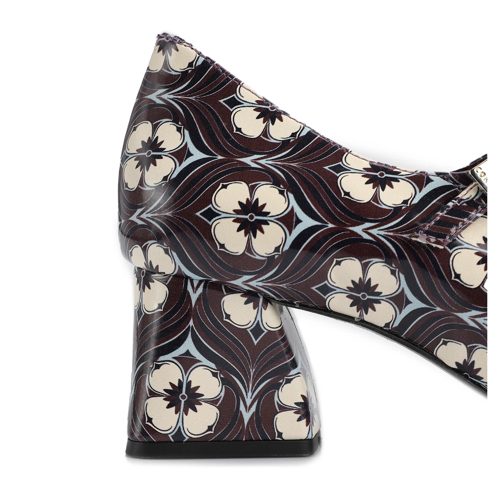 Scarpin Verniz Estampado