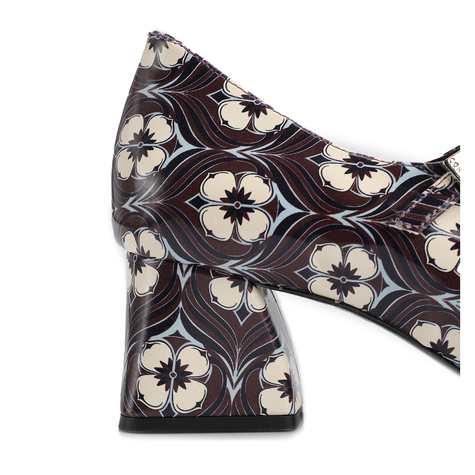 Scarpin Verniz Estampado