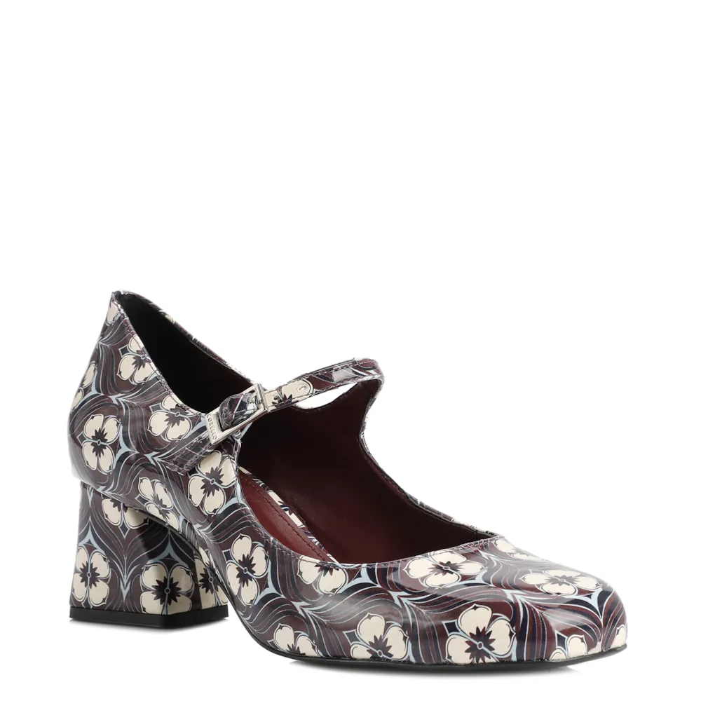 Scarpin Verniz Estampado