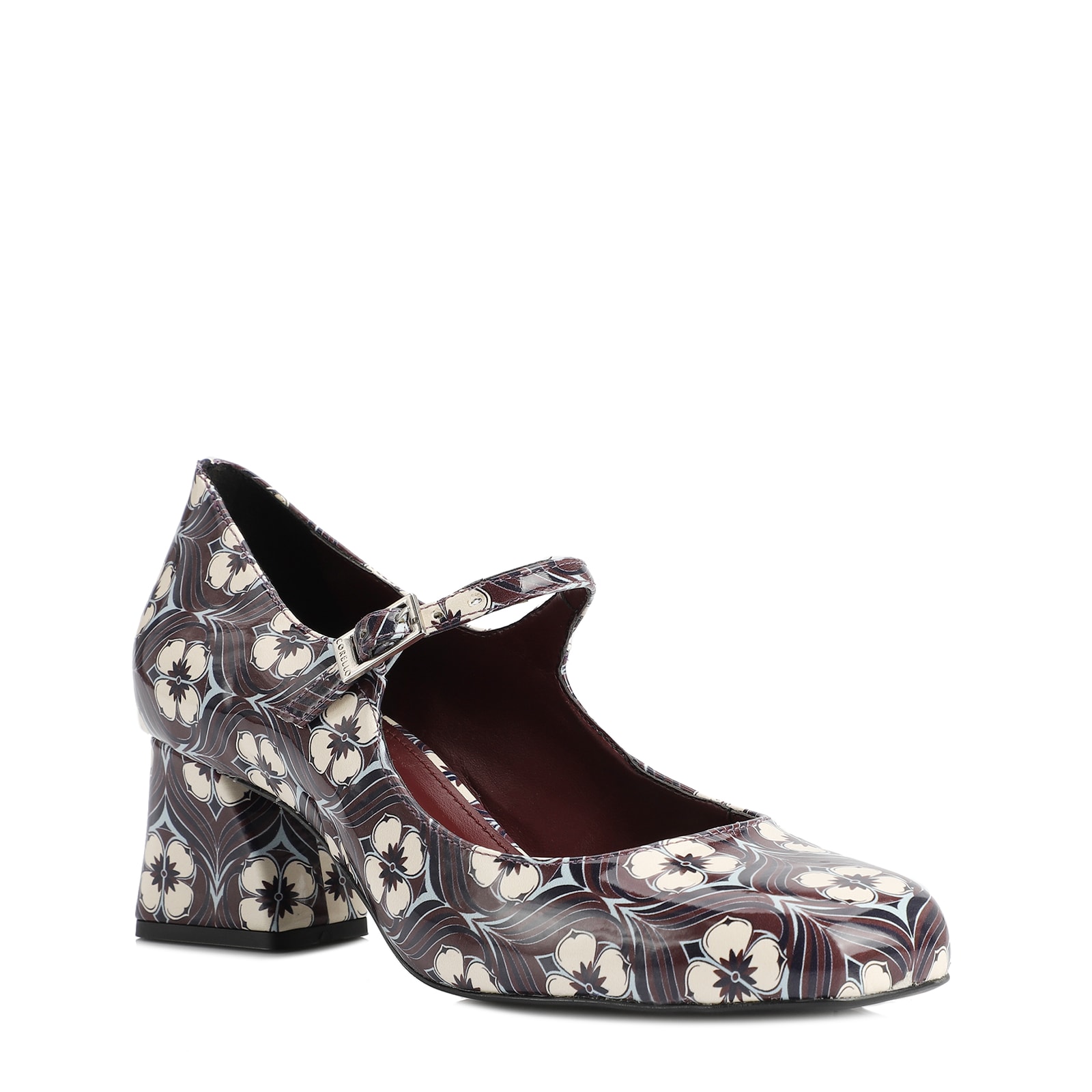 Scarpin Verniz Estampado