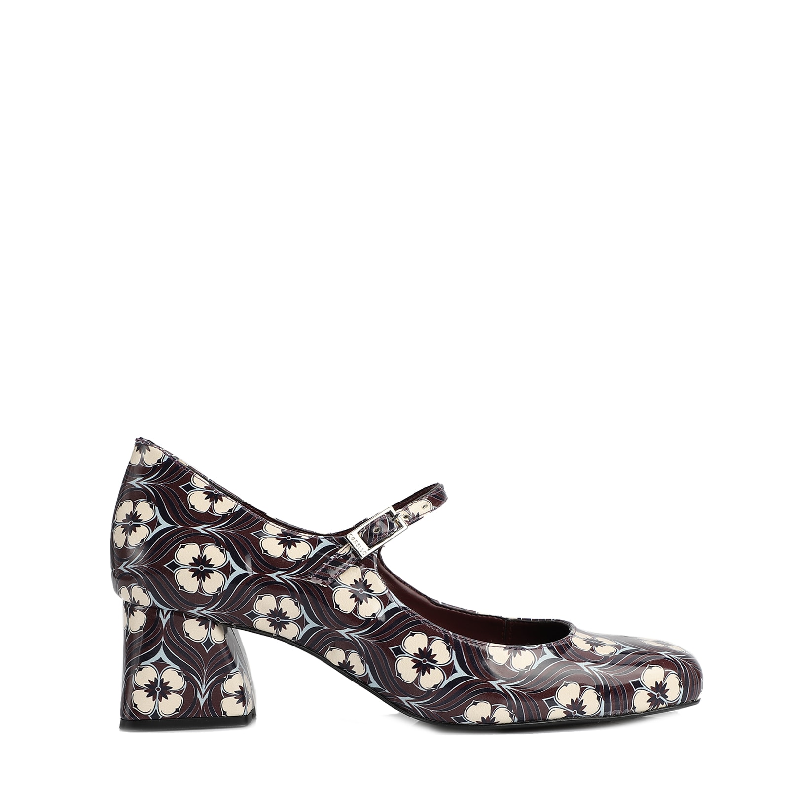 Scarpin Verniz Estampado