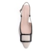 Scarpin Verniz Off White/Preto - imagem 6