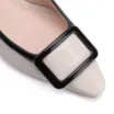 Scarpin Verniz Off White/Preto - imagem 7