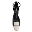 Scarpin Verniz Off White/Preto - imagem 6