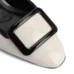Scarpin Verniz Off White/Preto - imagem 7