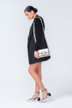 Scarpin Verniz Off White/Preto - imagem 8