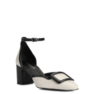 Verniz Off White/Preto