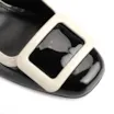 Scarpin Verniz Preto/Branco - imagem 6