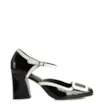 Scarpin Verniz Preto/Branco - imagem 2