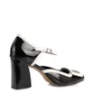 Scarpin Verniz Preto/Branco - imagem 3