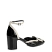 Scarpin Verniz Preto/Off White - imagem 3