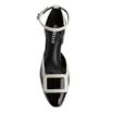Scarpin Verniz Preto/Off White - imagem 5