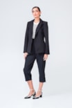 Scarpin Verniz Preto/Off White - imagem 7