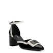 Scarpin Verniz Preto/Off White - imagem 1