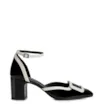 Scarpin Verniz Preto/Off White - imagem 2