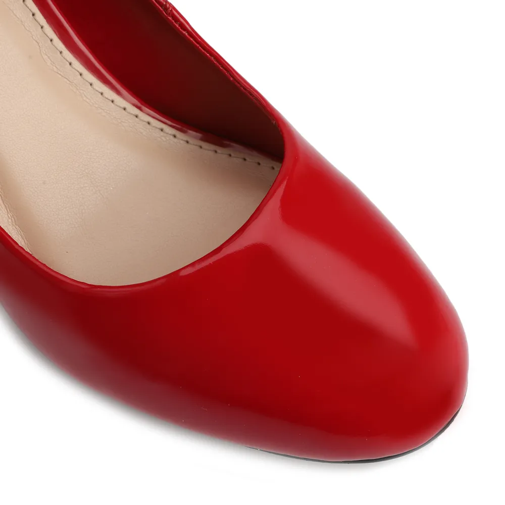 Scarpin Verniz Vermelho - imagem 6