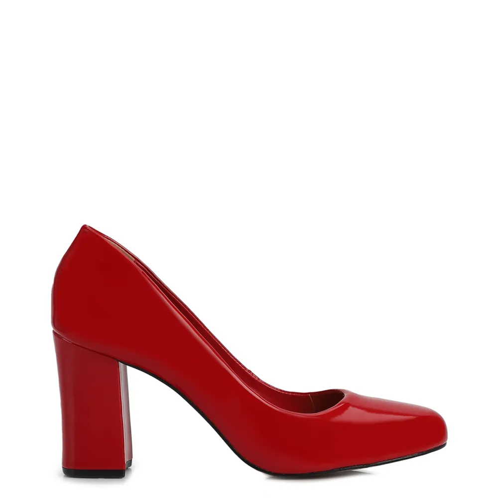 Scarpin Verniz Vermelho - imagem 2