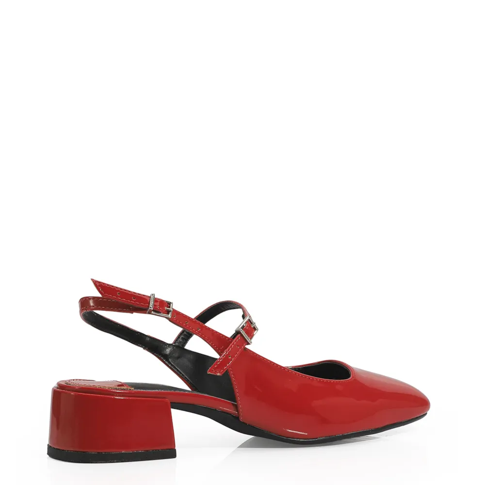 Scarpin Verniz Vermelho - imagem 4