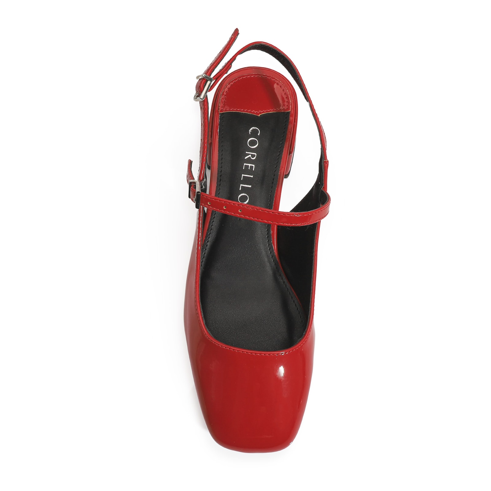 Scarpin Verniz Vermelho