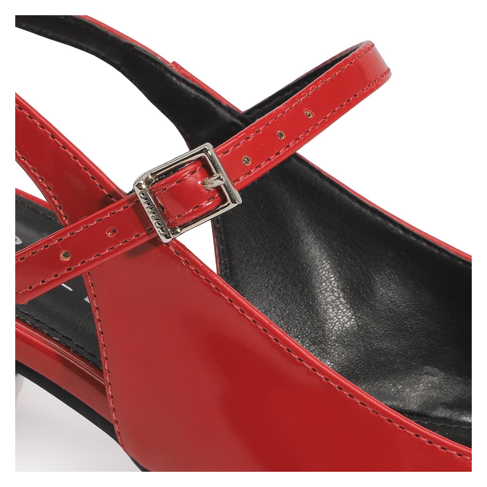 Scarpin Verniz Vermelho