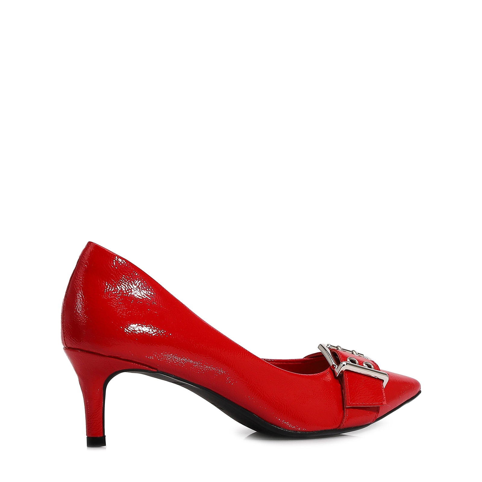 Scarpin Verniz Vermelho